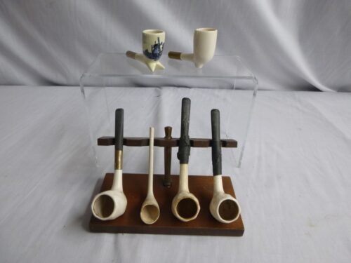 Tobacco Pipe, Stands, Tins & Pouches