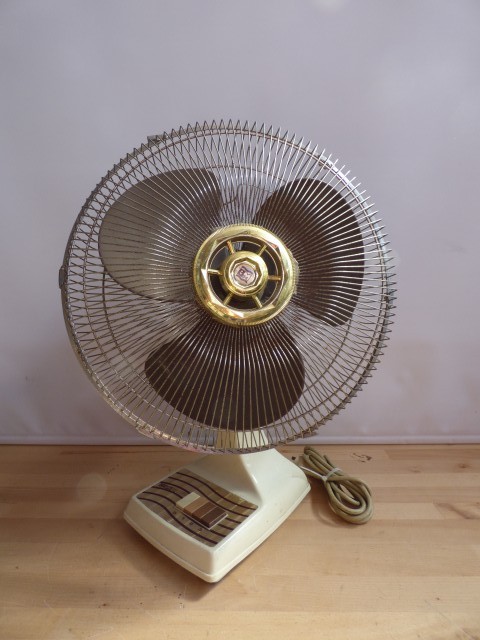Electric Fan, Brown Breeze Master – Prop-A-Ganda