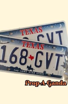 International Number Plates (Pairs & Singles)